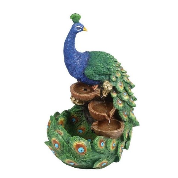 Jeco Jeco FCL180 Outdoor Peacock Fountain FCL180